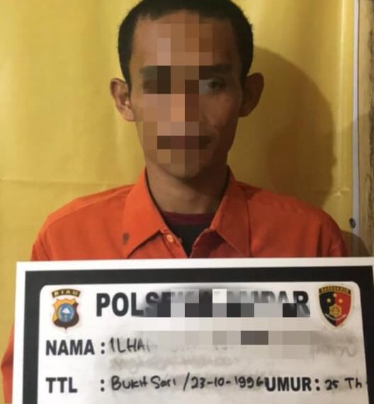 Ancam Orang Pakai Parang, Pelaku Diamankan Unit Reskrim Polsek Kampar