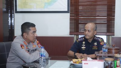 Perkuat Sinergitas Antar Instansi, Kapolres Inhil AKBP Farouk Oktora SH SIK, Silaturahmi ke Bea Cukai
