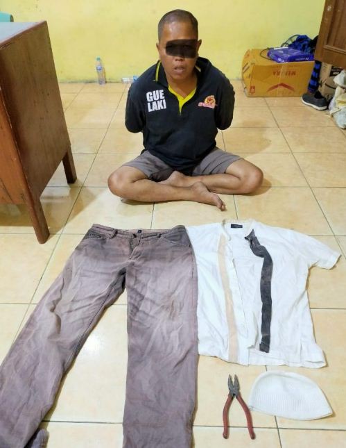Polsek Tualang Berhasil Ungkap Pelaku Pencurian Kotak Infak Masjid