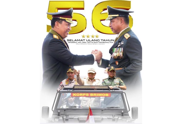 Panglima TNI Beri Ucapan Selamat Ulang Tahun ke Kapolri