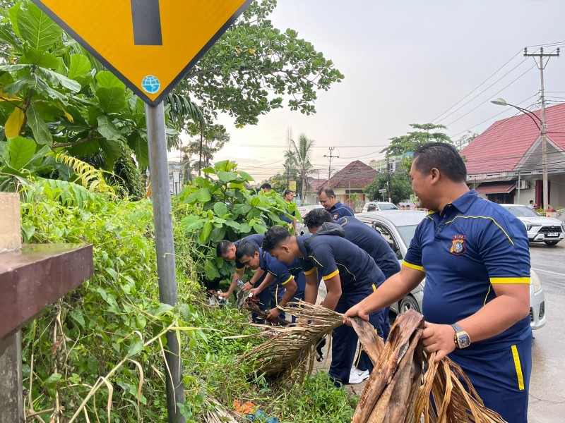 Personel Polres Inhil Kurve HLH Sedunia