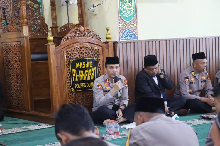 Polres Dumai Gelar Peringatan Maulid Nabi Muhammad SAW 1447 H/2025 M dengan Khidmat