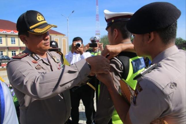 Gelar Ops Patuh 2019, Kapolres Rohul Tekankan Sesuai SOP dan Tak Ada Pungutan Liar