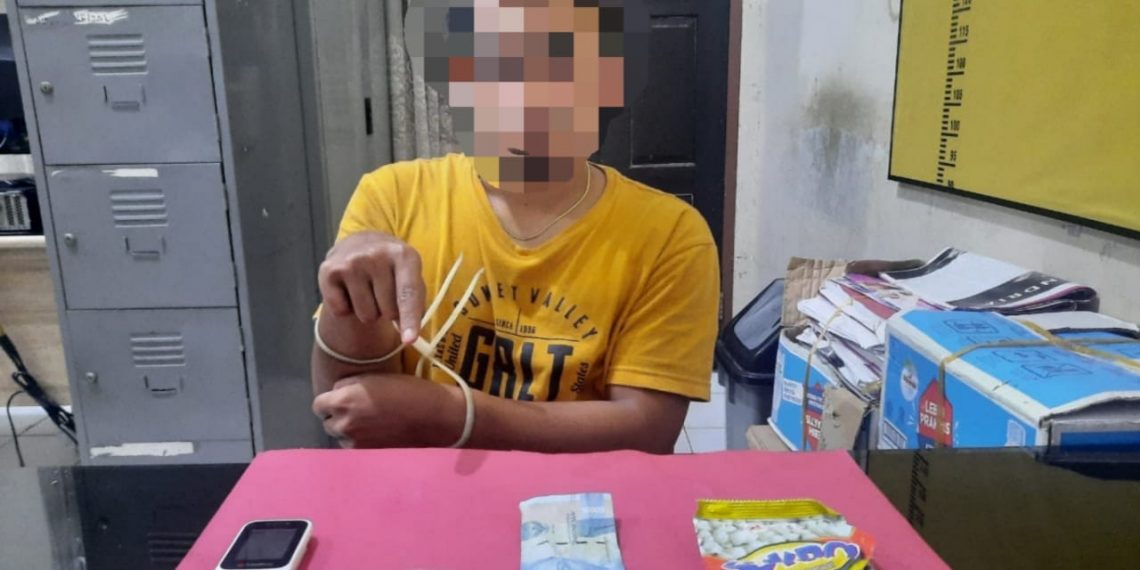 Simpan Sabu di Snack Kacang Pilus, Pelaku Ditangkap Tim Ojoloyo Polres Kampar