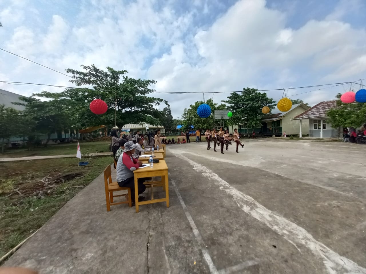 Dalam Kemah Budaya, Polsek Teluk Meranti Bertindak Sebagai Juri Ini