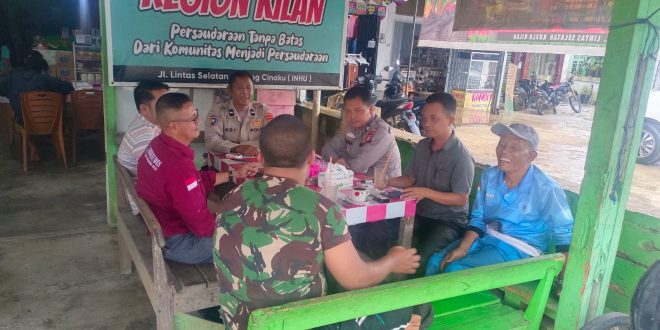 Ngopi Dengan Pemuda Kilan, Ini Yang Disampaikan Polsek Batang Cenaku