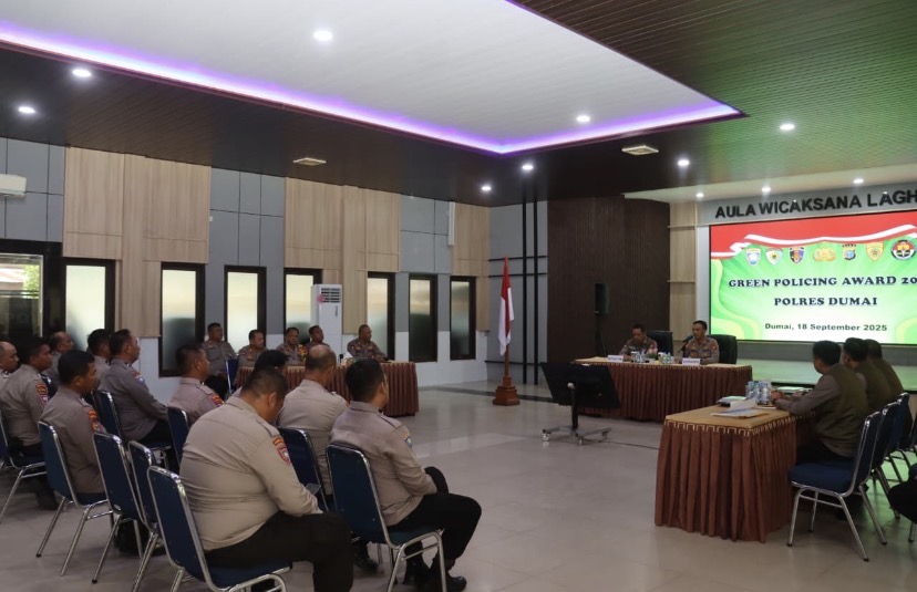 Green Policing Awards 2025, Komitmen Polres Dumai terhadap Kepolisian Ramah Lingkungan
