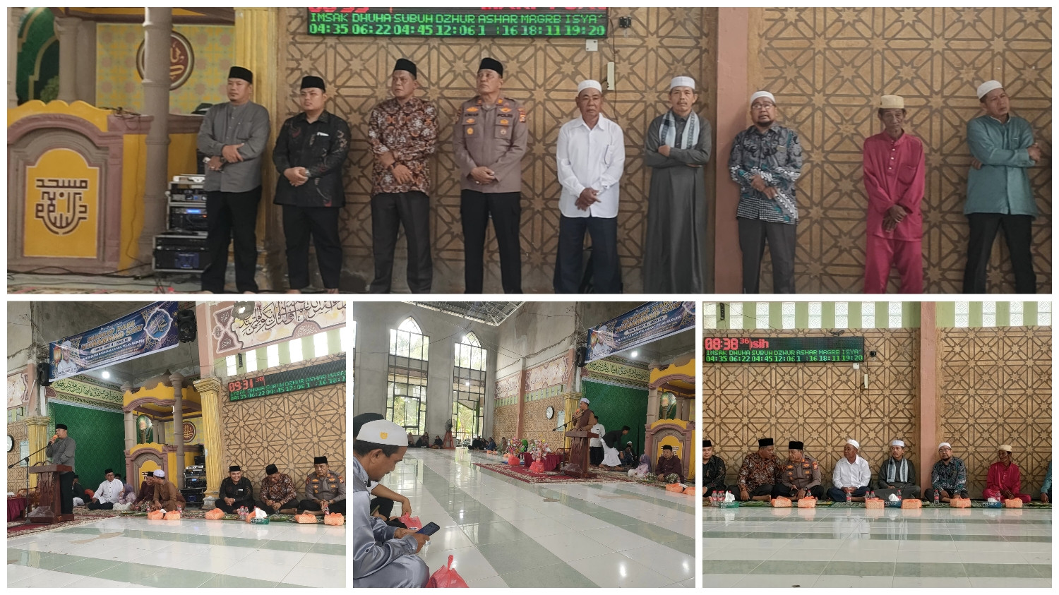 Kapolsek Pulau Burung Membina Ukhuwah Islamiyyah Lewat Pelaksanaan Maulid Nabi Muhammad SAW 1447 H