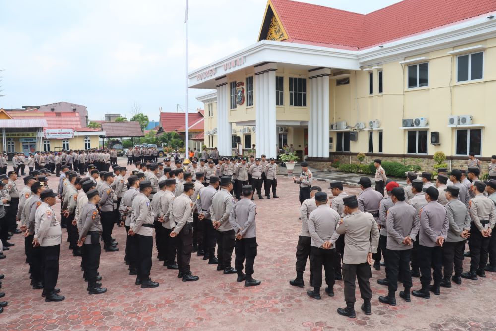 Polres Dumai Gelar Pelatihan Dalmas