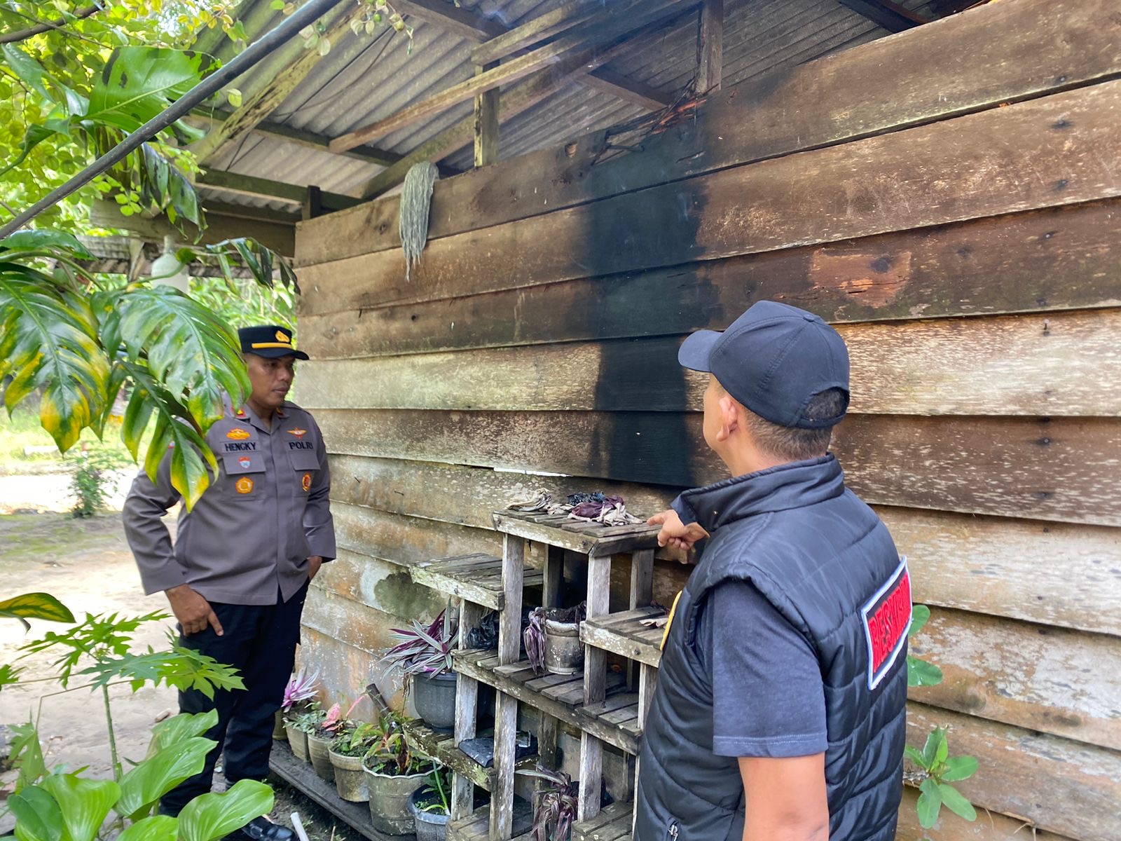 Polisi Tangkap 2 Pelaku Pembakaran Rumah Warga di Sri Gading