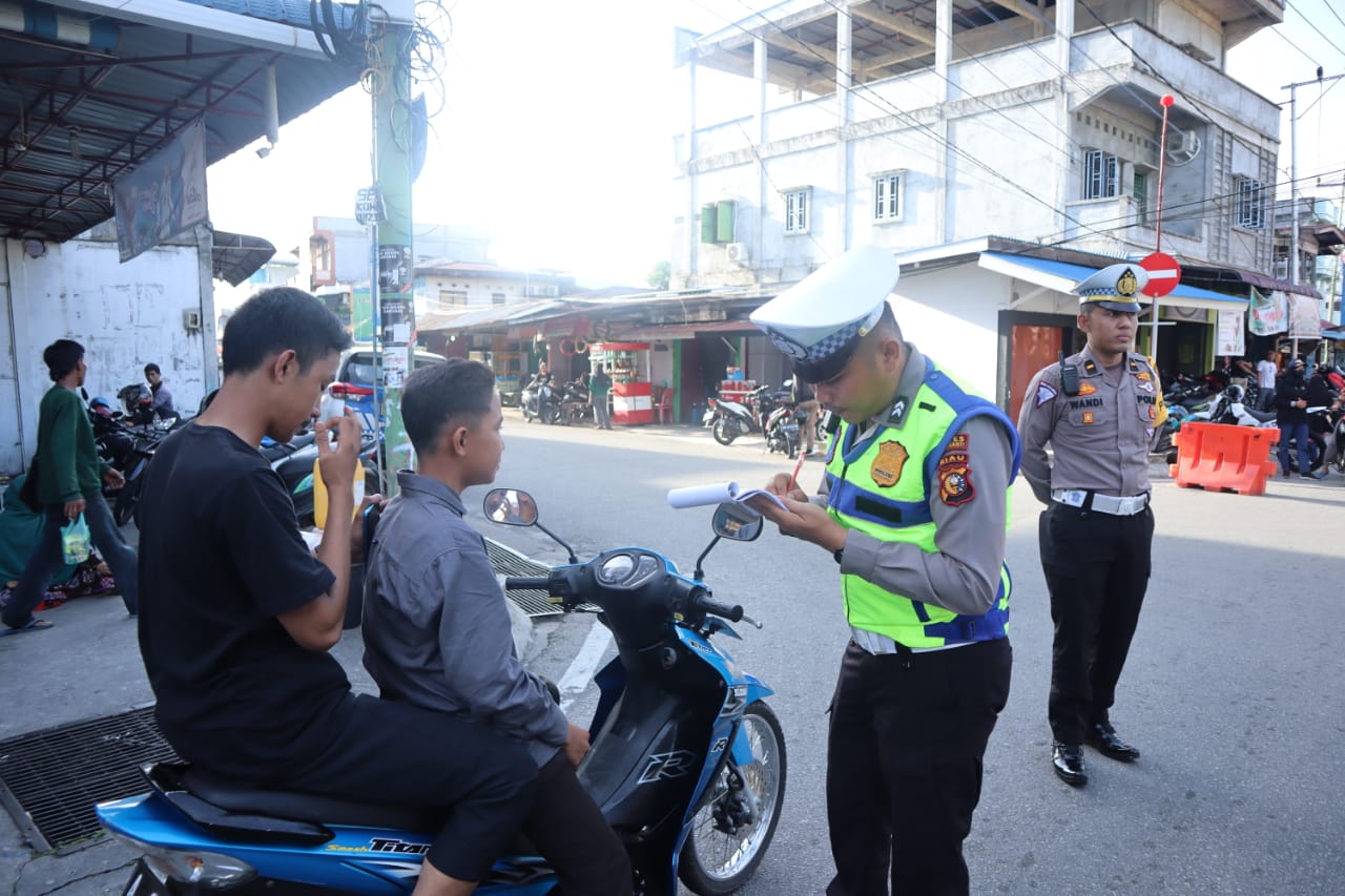 Hampir Sepekan Ops Keselamatan LK 2023, Satlantas Polres Meranti Keluarkan 252 Teguran Tertulis