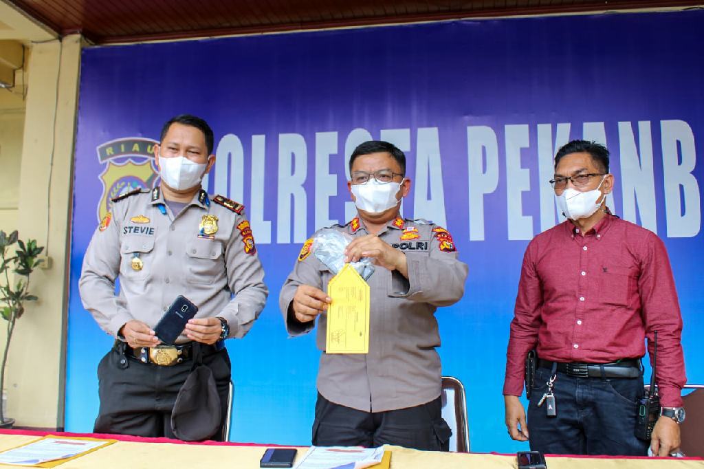 Polresta Pekanbaru Ungkap Tindak Pidana Pornografi dengan Tujuan Koleksi Pribadi