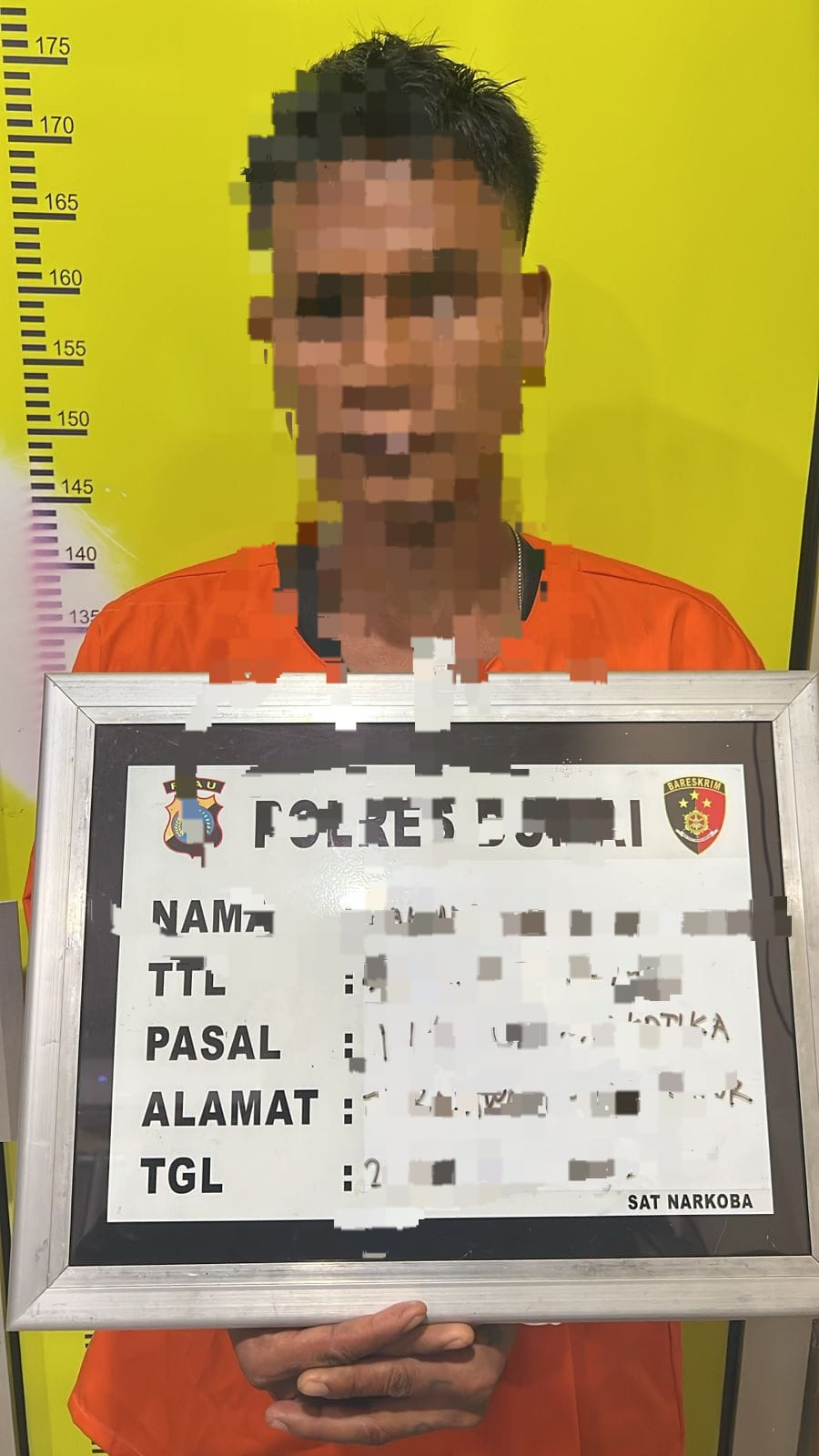 Satuan Reserse Narkoba Polres Dumai Berhasil Tangkap Penyalahgunaan Narkoba Di Kampung Baru Dumai