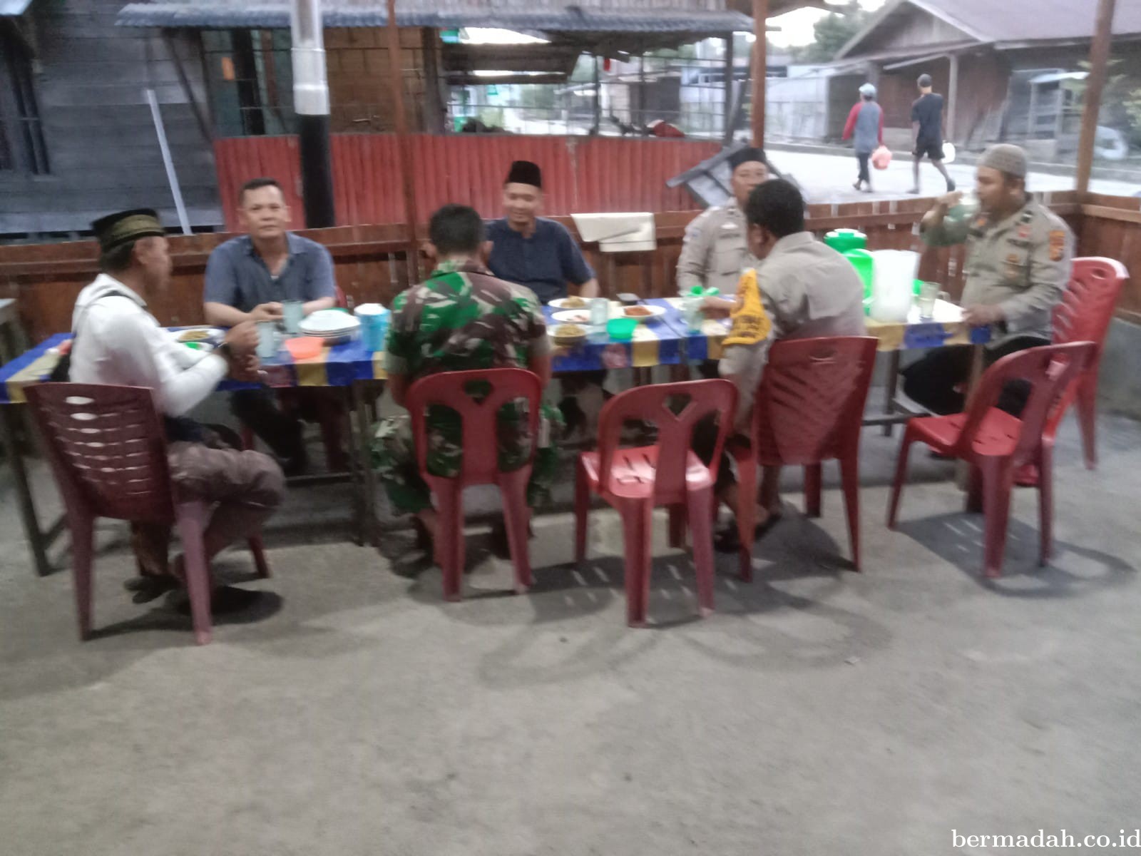 Jalin Silaturahmi, Polsek Kuala Kampar Buka Puasa Harmoni