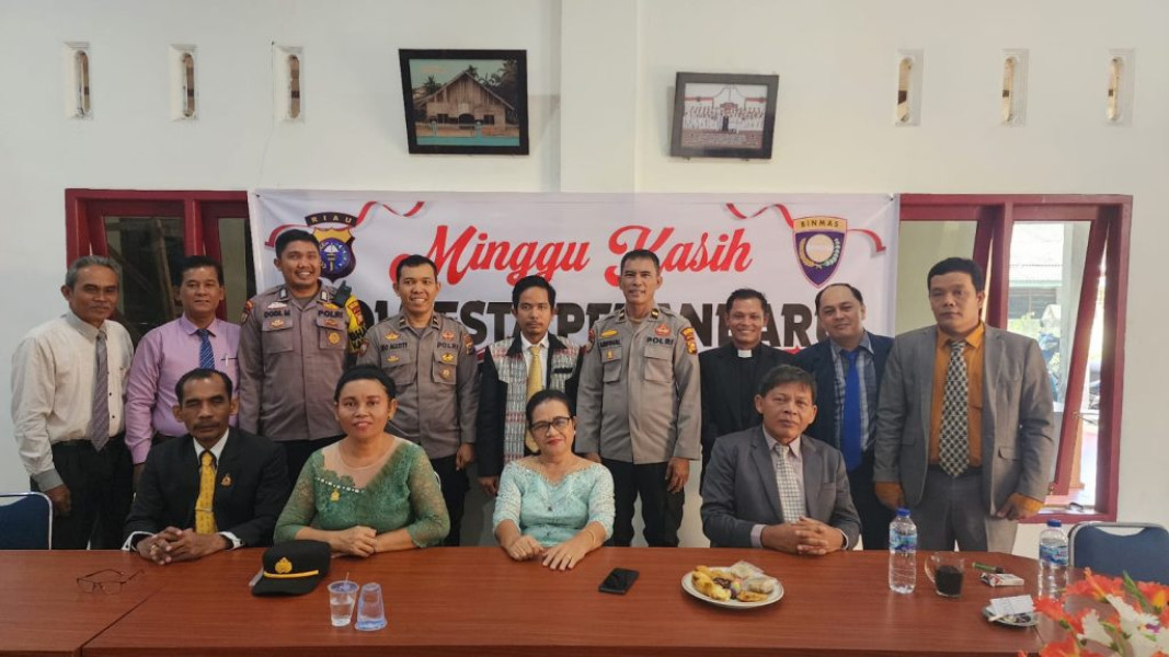 Polresta Pekanbaru Menggelar Acara Minggu Kasih