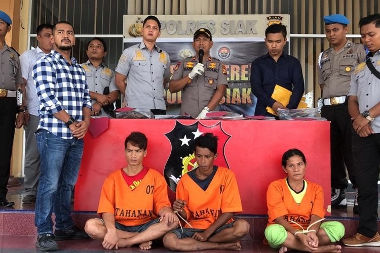 Polres Siak Gelar Konferensi Pers
