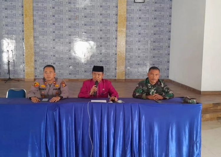 Polisi Dan Pemerintah Kecamatan Komitmen Cegah Karhutlah Dalam Rapat Koordinasi Penanganan Karhutla