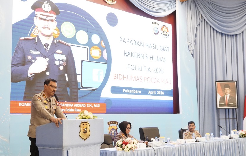 Humas Polda Riau Perkuat Komunikasi Publik, Tekankan Pendekatan Humanis dan Perang Hoaks