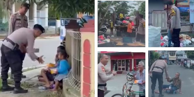 "JUANG" Jumat Kenyang Polsek Tembilahan, Wujud Nyata Kepedulian Sosial Polri untuk Masyarakat