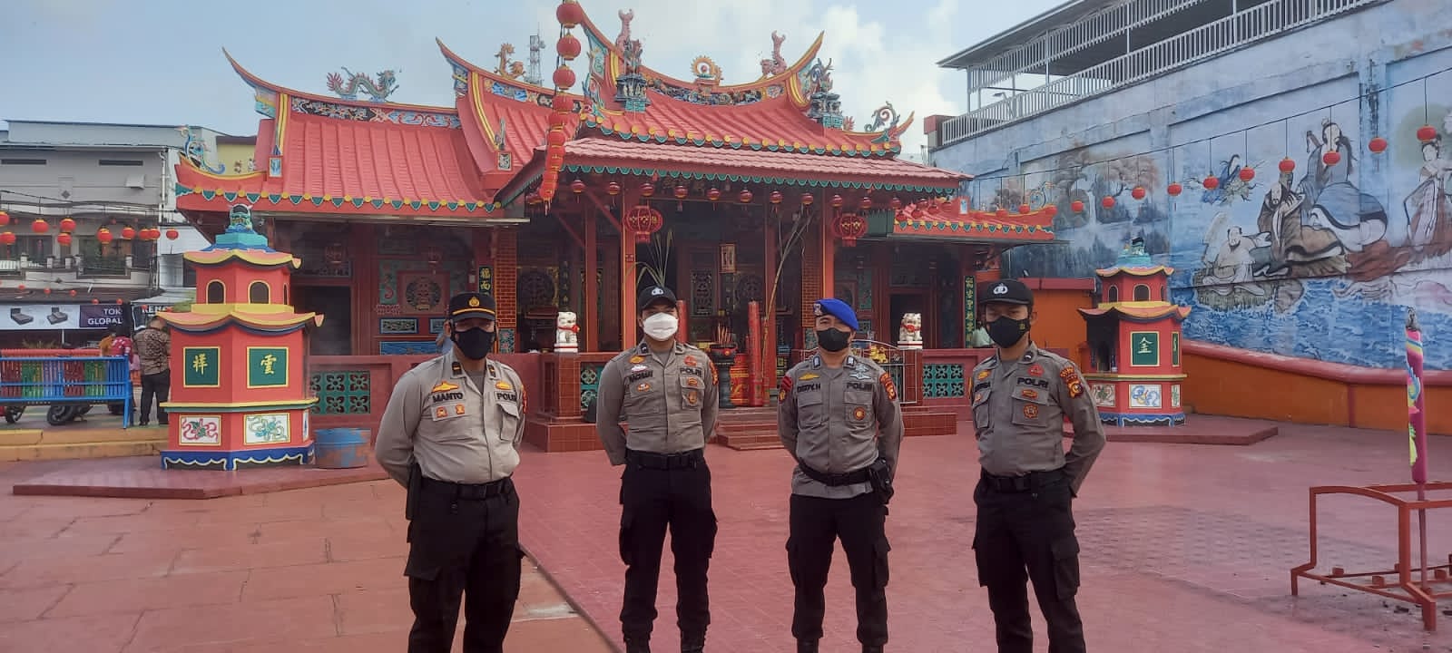 Amankan Puncak Tahun Baru Imlek, Polres Siak Kerahkan Puluhan Personel  