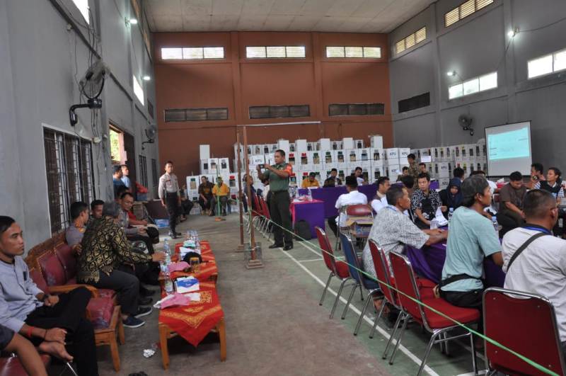 Polres Pelalawan Kawal Pelaksaaan Serta Hasil Pleno Kabupaten Pelalawan Hingga Ke KPU RIAU