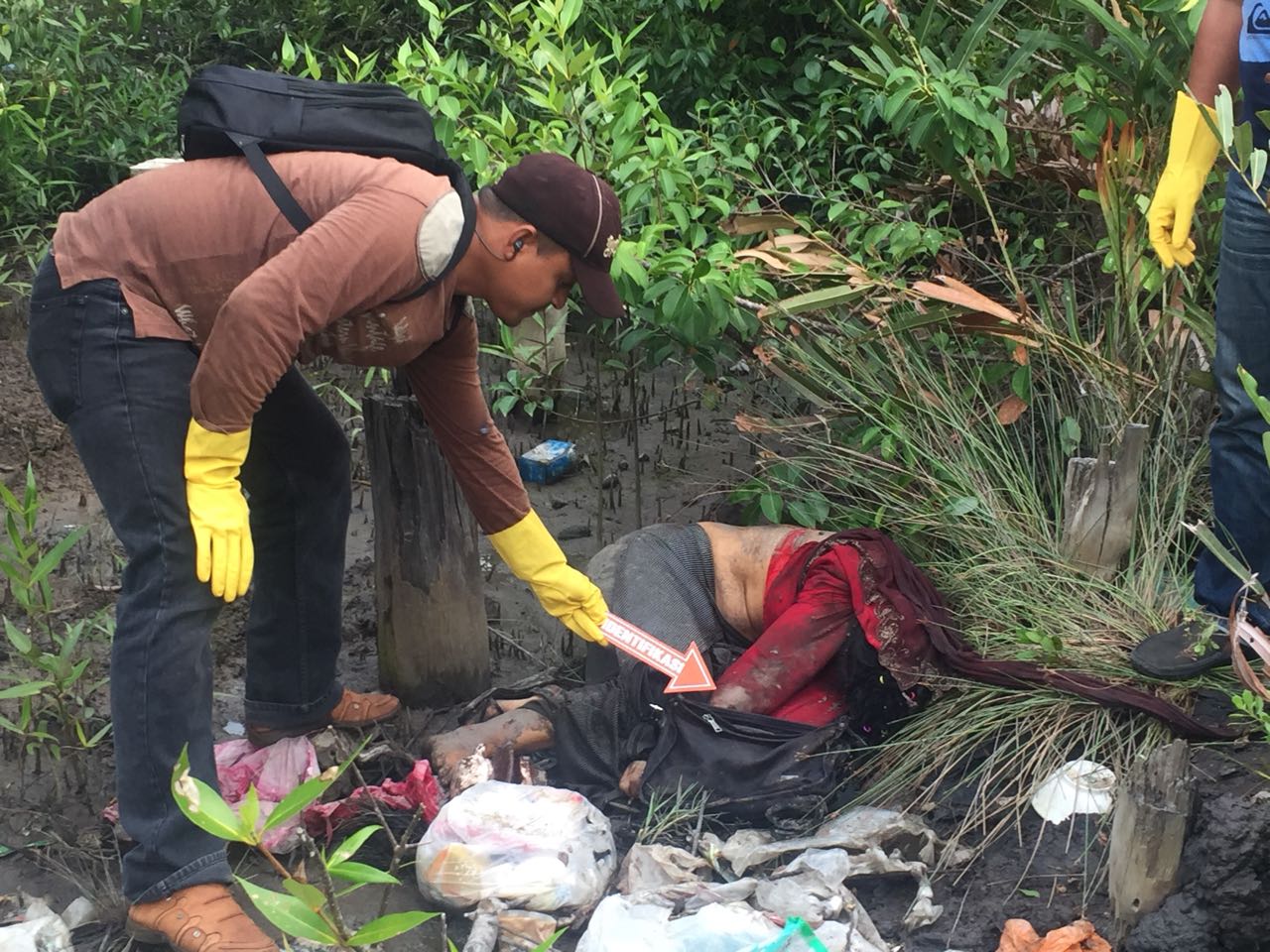 Ditemukan Mayat Di jl.Tanjung Harapan Kelurahan Selatpanjang Oleh Anggota Polres Meranti