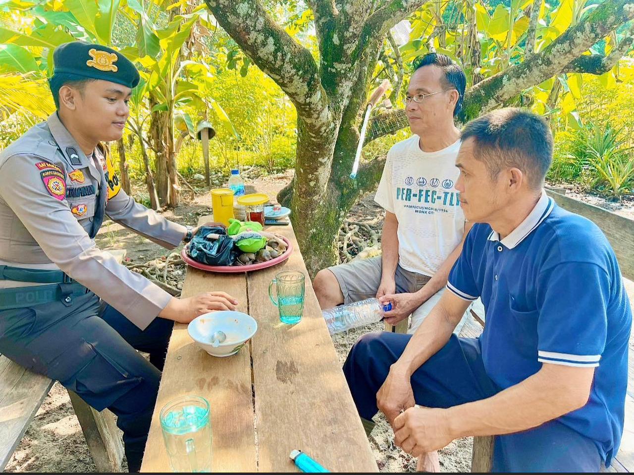 Upaya Serap Curhat Masyarakat, Polsek Teluk Meranti Gelar Minggu Kasih