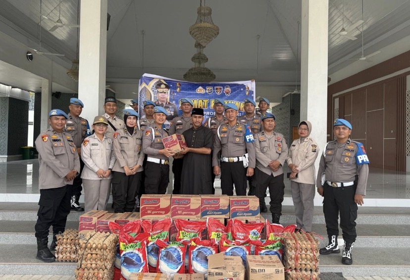 Bidpropam Polda Riau Gelar Bantuan Sosial Disalurkan ke Pondok Pesantren dan Panti Asuhan