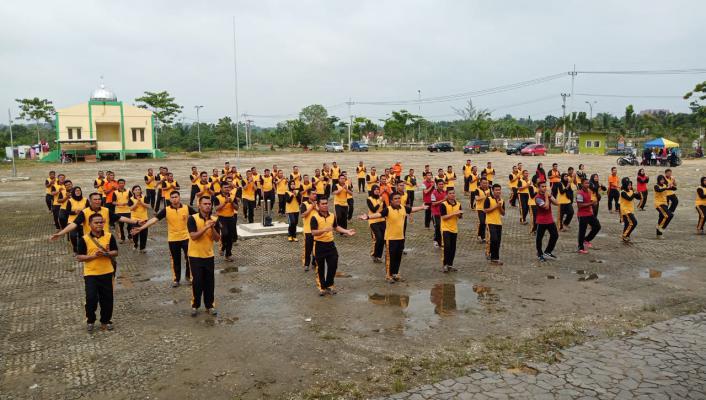 Polres Pelalawan Gencar Promosikan Millenial Riau Safety Festival