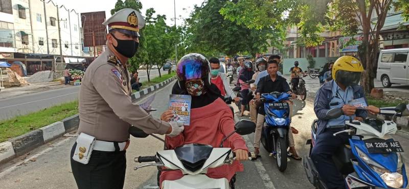 Polres Siak Mengingatkan Masyarakat Tunda Mudik