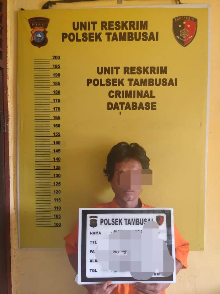 Pelaku Curanmor Ngamar Gratis Di Sel Polsek Tambusai