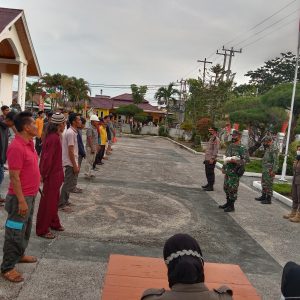 Sejumlah Warga Terjaring Team Satgas Gugus Tugas Covid 19 Rohil