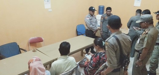 Razia Penginapan Jelang Ramadhan,  3 Pasangan Haram Dicokok Petugas Gabungan di Bengkalis