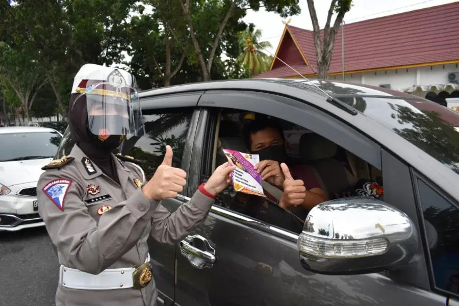 966 Pelanggar Terjaring Ops Patuh 2020, Satlantas Polresta Pekanbaru Imbau Pengendara Patuhi Peratur