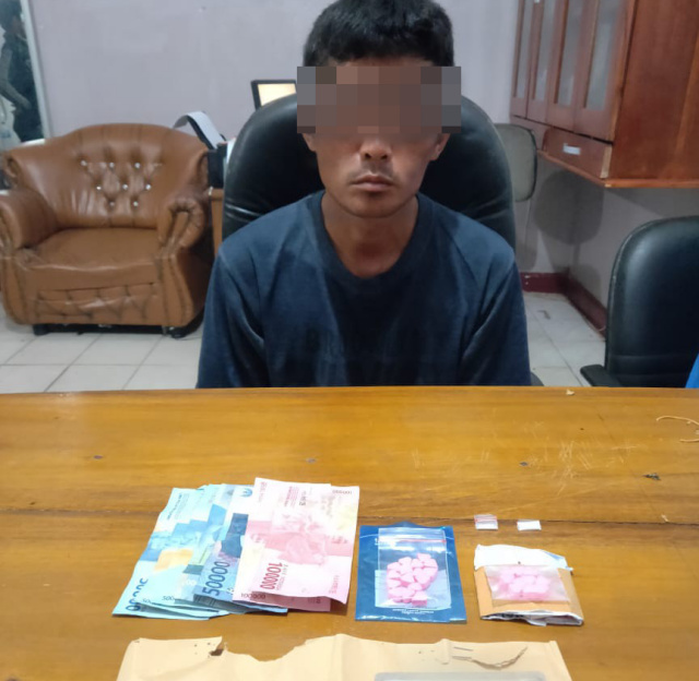 Antar Sabu dan Ekstasi, Kurir Asal Rohil Diringkus Polisi