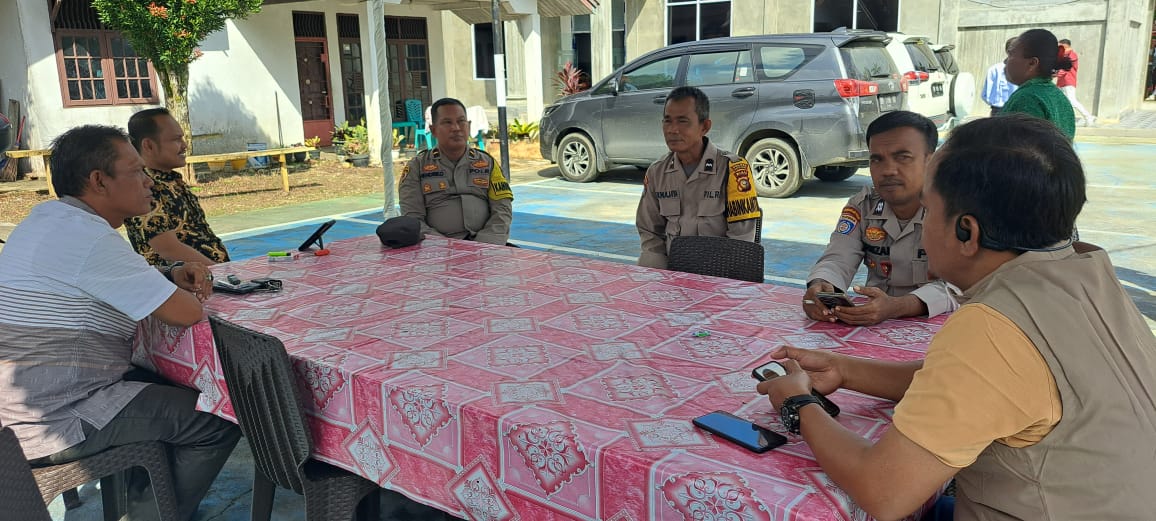 Pengamanan Ibadah Perayaan Natal 2024 Dilaksanakan Polres Kuansing di GPIB Efrata Sungai Jering