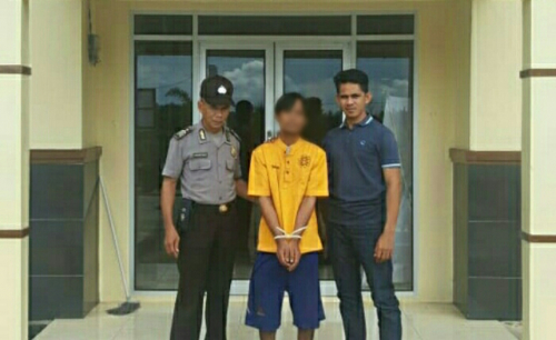 Pelaku Penganiayaan di SD 030 Tembilahan Diamankan Polisi