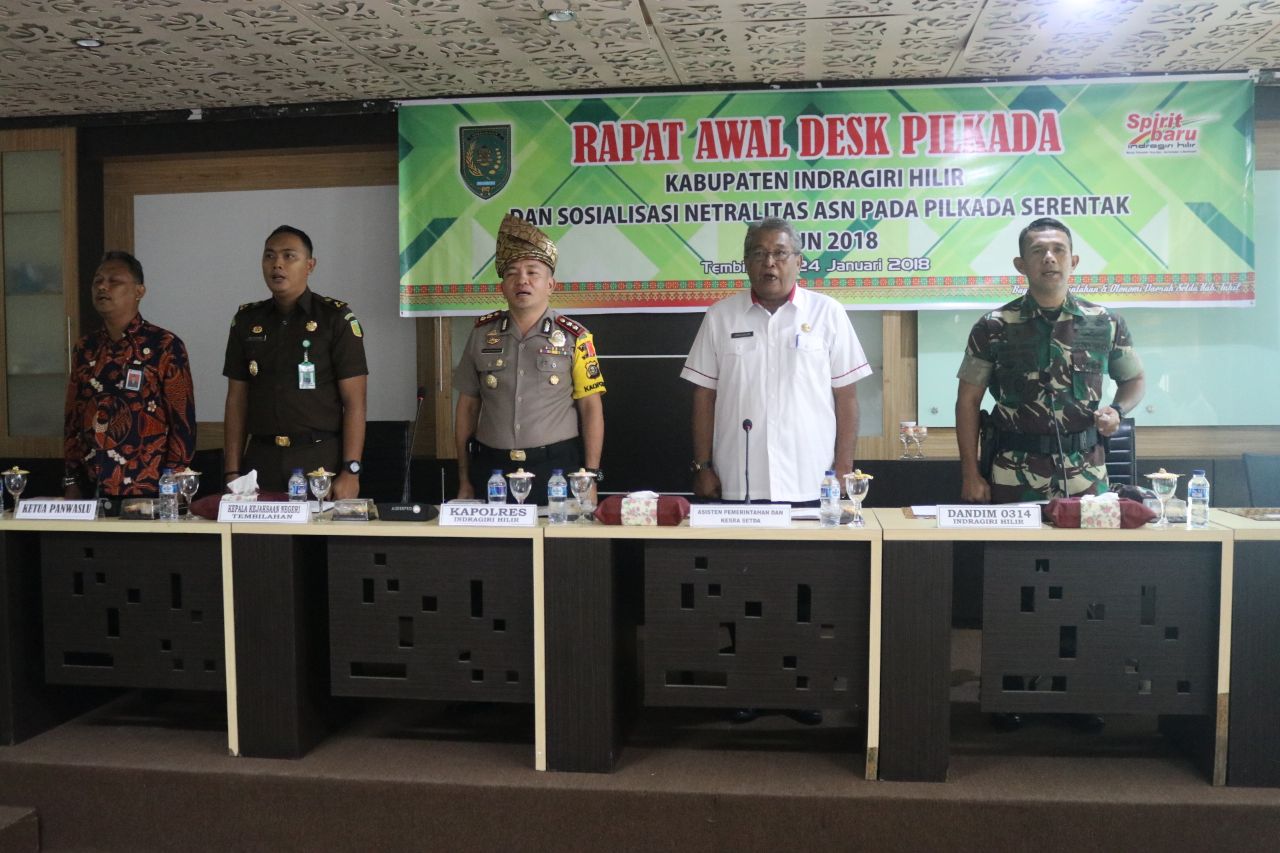 Rapat Koordinasi Eksternal Operasi Mantap Praja Muara Takus 2018