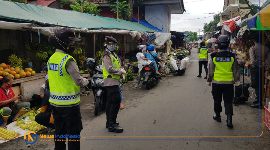 Polsek Rupat utara Bergerak Sosialisasikan Protokol Kesehatan Menuju New Normal