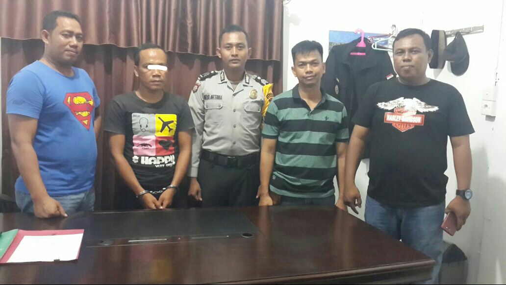 Cabuli Anak Tirinya, Warga Desa Sipungguk ini Diamankan Polsek Bangkinang Barat