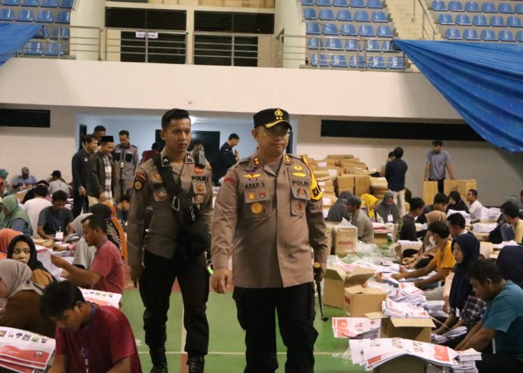 AKBP Asep Sujarwadi Pastikan Keamanan Pelipatan Surat Suara Pemilu 2024