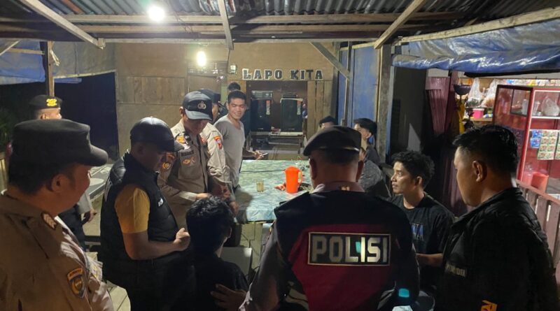 Polres Pelalawan Gelar Patroli Blue Light dan Razia Premanisme