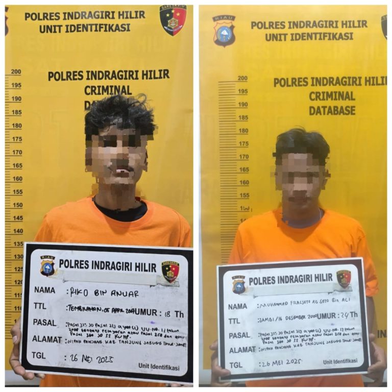 Laka laut di sungai indragiri satu orang pemancing hilang, dua ditetapkan sebagai tersangka 