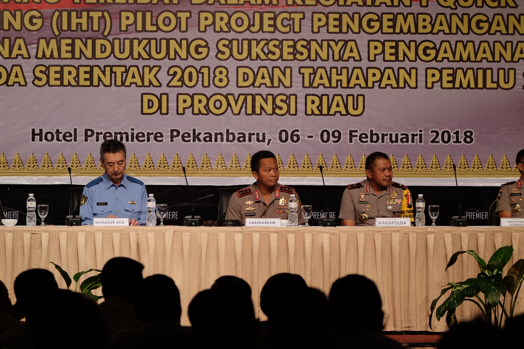 Baharkam Polri Laksanakan Harkatpuan Bhabinkamtibmas & Pilot Project Pengembangan Polmas Polda Riau