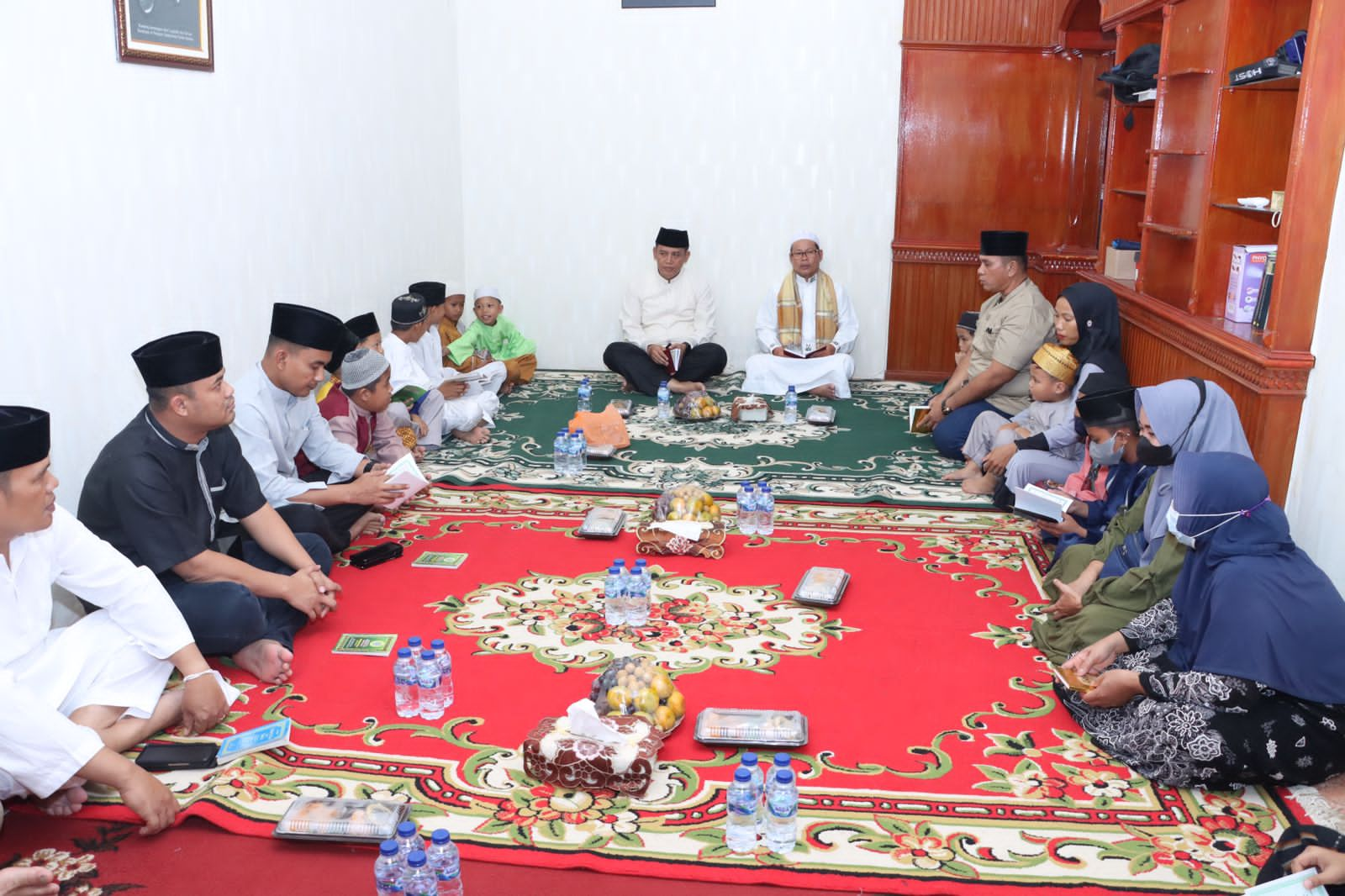 Tempati Rumah Dinas, Kapolres Inhil Gelar Syukuran dan Doa Bersama Anak Yatim