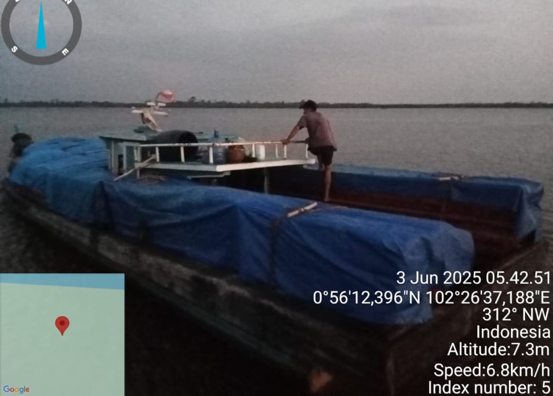 Tim Gabungan Polres Meranti Berhasil Ungkap Kasus Ilegal Logging, 25 Ton Kayu Diamankan