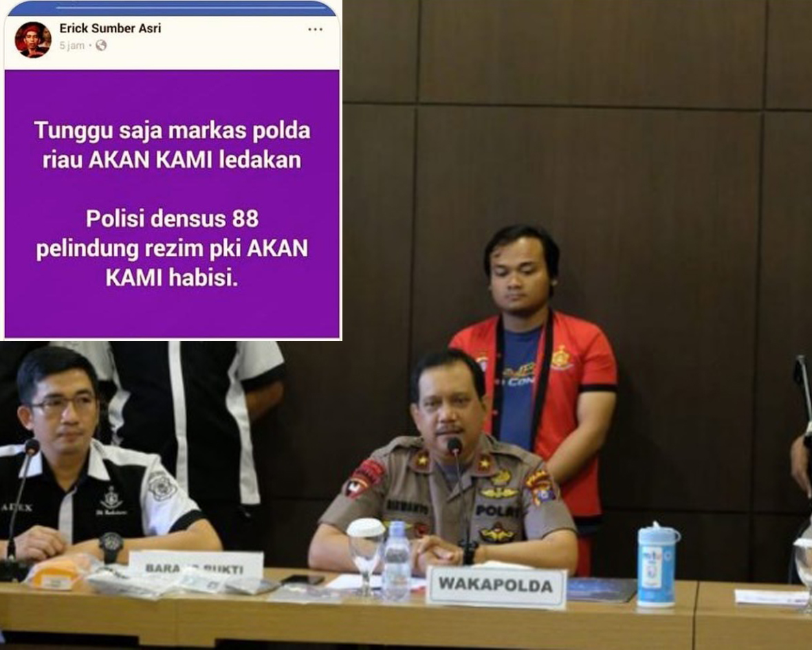 Pelaku Ancam Ledakan Mapolda Riau Ternyata Seorang Pekerja Restoran