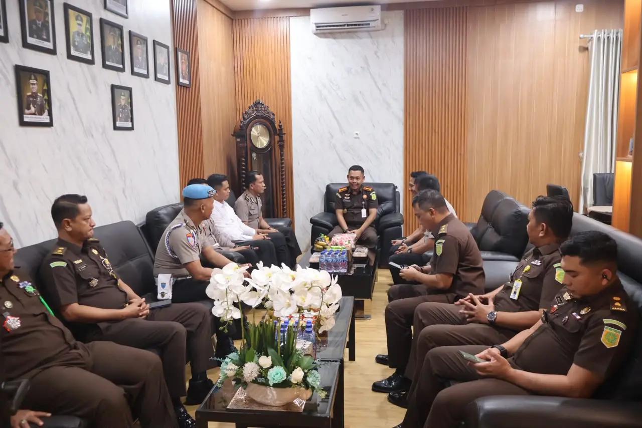 Kapolres Baru Pelalawan Perkuat Sinergi dengan Kejari dalam Penegakan Hukum