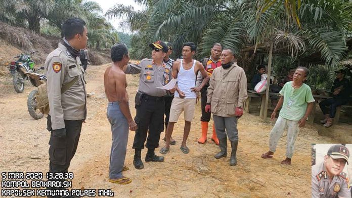 Pencegahan Karhutla Kepolisian Sektor Kemuning, Melaksanakan Patroli Terpadu