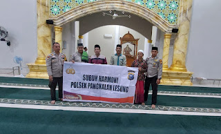 Polsek Teluk Meranti Gelar Subuh Harmoni di Masjid